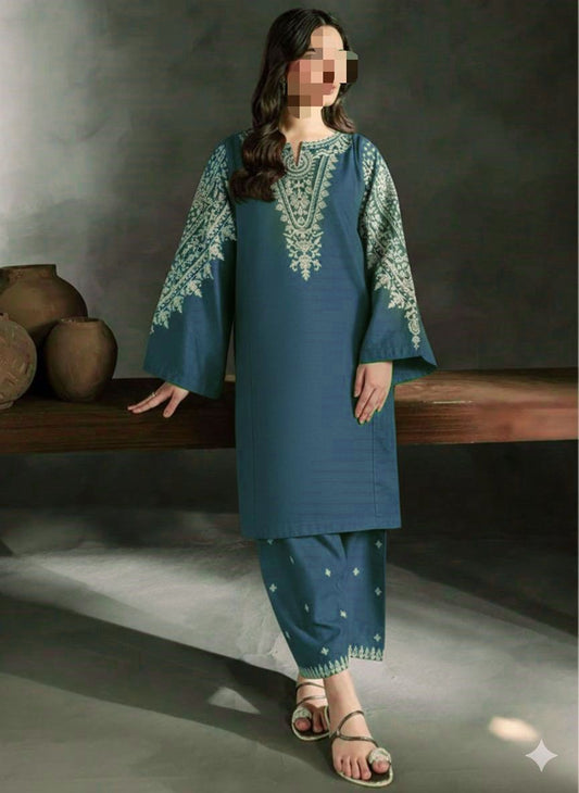 Batik: Pure Lawn 2PC Embroidered Collection – Airjet 90/70 Quality
