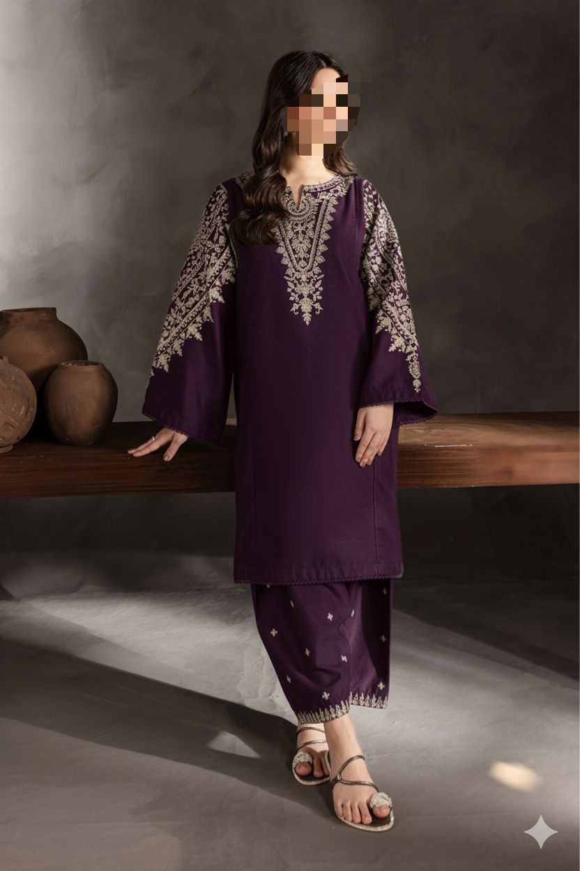 Batik: Pure Lawn 2PC Embroidered Collection – Airjet 90/70 Quality