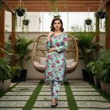 Baroque 2 Piece Allover Cotton Karandi – Printed Shirt & Trouser
