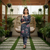 Baroque 2 Piece Allover Cotton Karandi – Printed Shirt & Trouser