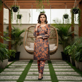 Baroque 2 Piece Allover Cotton Karandi – Printed Shirt & Trouser