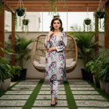 Baroque 2 Piece Allover Cotton Karandi – Printed Shirt & Trouser