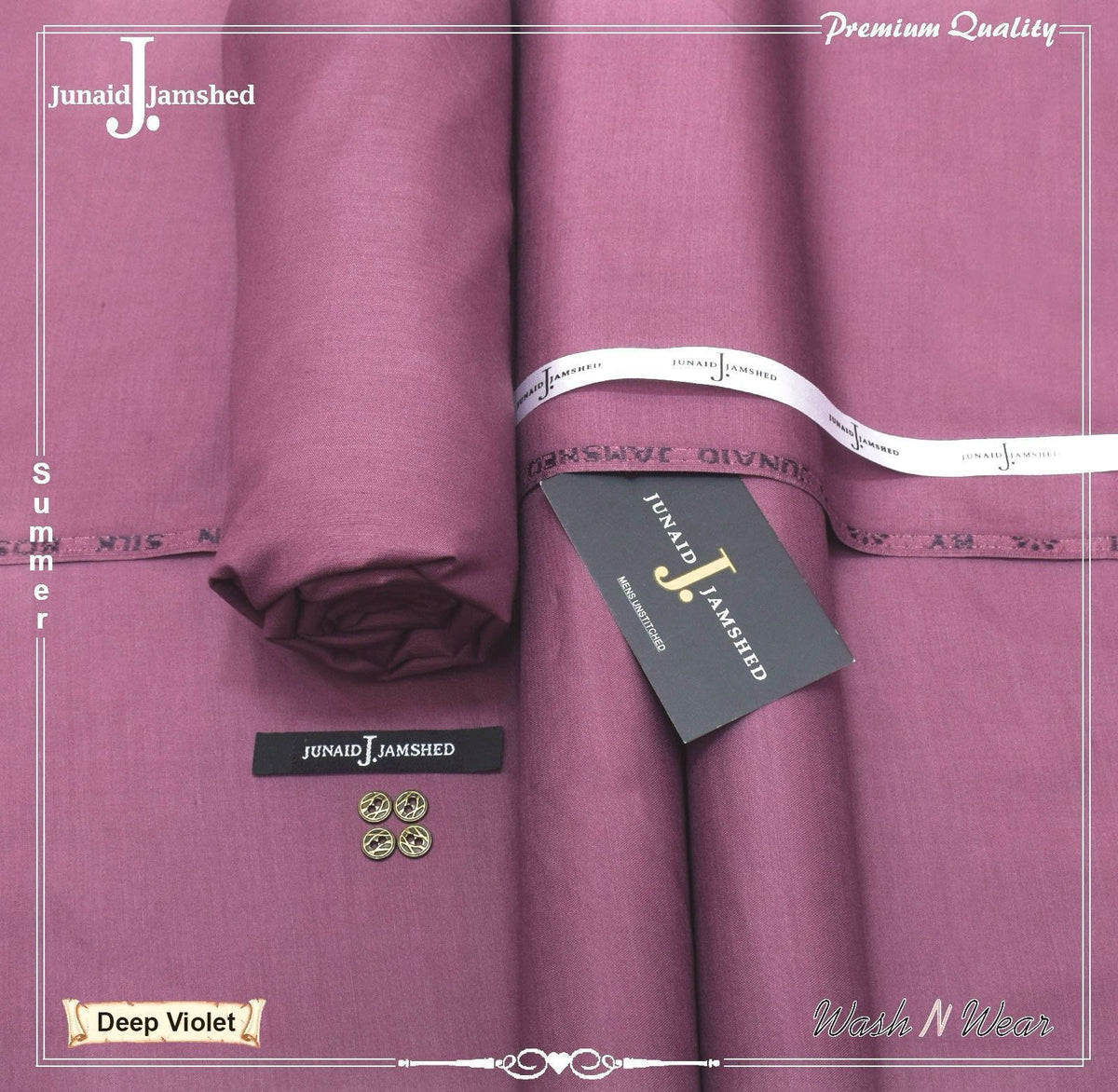 J. Men’s Premium Wash & Wear Suit – Summer Collection 2026