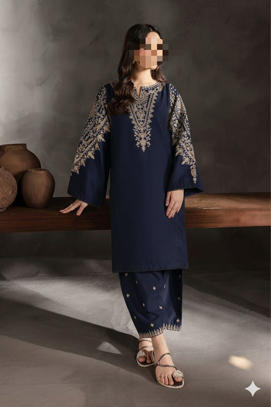 Batik: Pure Lawn 2PC Embroidered Collection – Airjet 90/70 Quality