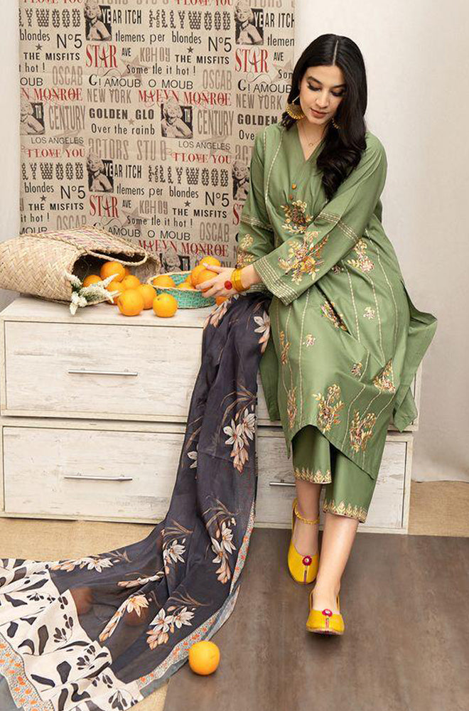 URGE Pure Lawn 3PC Embroidered Summer Collection '26