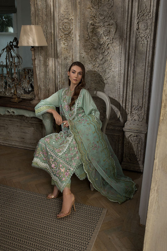 SOBIA NAZIR – Embroidered Summer Lawn 3 Piece (IIC-4009)