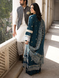 MAHNUR – Luxury Embroidered Lawn 3 Piece (IIC-4029)